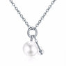 Freshwater Pearls Sterling Silver Pendants For Women