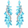 Sparkling Flower Romantic Bridal Earrings