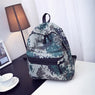 new Print Zipper light weight Backpack for travel