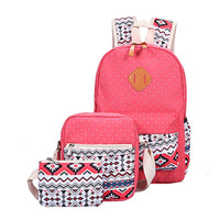 new Canvas Printing 3 set Backpack for Women - sparklingselections