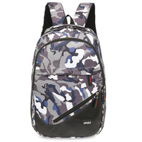 New Travel Canvas Camouflage School Bag Fashion Solid Soft Handle Polyester Unisex Backpacks Handbags - sparklingselections