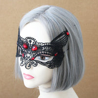 Sexy Elegant Halloween Spider Eye Face Mask - sparklingselections