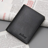 new Ultra thin men casual leather wallet - sparklingselections