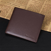 new Men Fashion Stylish Business Leather Wallet - sparklingselections
