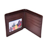 Men's Casual Solid PU Leather Bifold New Wallet