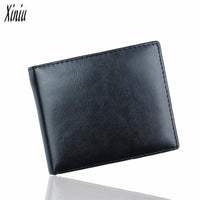 new Men Bifold Business Leather Wallet - sparklingselections