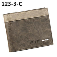 new Men's Faux Leather Wallet - sparklingselections