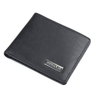 new Men Leather Black Credit/ID Card Wallet - sparklingselections