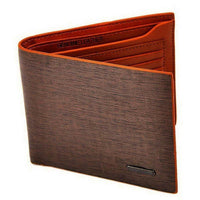 New Fashion Men Brown Billfold Coffee Leather Wallet - sparklingselections