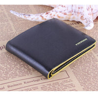 new Luxury Brand Leather Bifold Wallet for man - sparklingselections