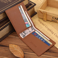 new men fashion business leather wallet - sparklingselections
