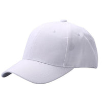 nnew Men Solid Plain Curved Adjustable Caps - sparklingselections