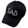 new Men Casual sad Letter printed Cap