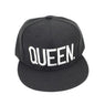 new Summer Couple QUEEN Letters Embroidery Snap back cap