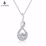 White Color Infinity Necklace  for Women