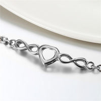 Women's Infinity Heart Bracelet - sparklingselections