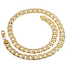 Gold Color Twisted Singapore Necklace and Chain Jewelry