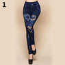 new Women's Sexy Hollow Cut Elastic Pants size m