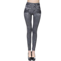 New Women Skinny  Polyester Slim Leggings jeans for woman size sl - sparklingselections
