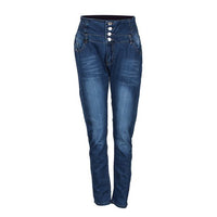 Women High Waisted Elasticity Skinny jeans - sparklingselections