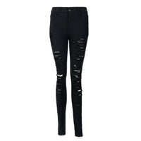 Women Denim Skinny Ripped Stretchable Jeans - sparklingselections