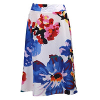 new Women Summer Floral Printing Midi Skirt size sml - sparklingselections