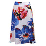 new Women Summer Floral Printing Midi Skirt size sml