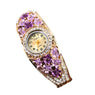 New Women Fashion Diamond Dress Luxury Bracelet Watch