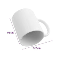 Creative Design White Middle Finger Ceramic Mug - sparklingselections