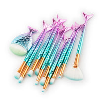 Foundation Eyeshadow Makeup Brushes Set 11PCS - sparklingselections