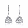 Dancing Natural Topaz Stylish Wedding Women Earrings