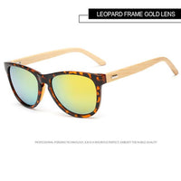 Wooden Polarized Bamboo Sunglasses - sparklingselections