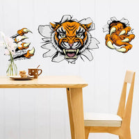 Tiger Avatar Removable Wall Decal - sparklingselections