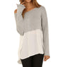 New Spring Autumn Women Long Sleeve Top size sml