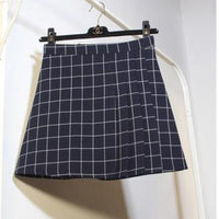 New Style Plaid Pleated Skirt for Woman size sml - sparklingselections