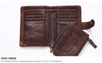 New Small Short Design Genuine Leather Wallet - sparklingselections