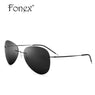 New Rimless Aviation Driving Titanium Alloy Sunglasses for Men