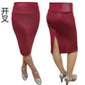 new Woman Sexy Spring Summer leather Skirt size sml
