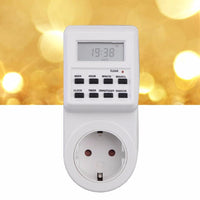 Switch Socket with Clock Summer Time Random Function - sparklingselections