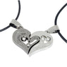 Hearts Shape Rhinestone  Pendant Necklace