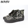 new Autumn Winter Brand Military Camouflage Boots size 8910