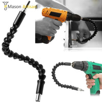 290mm Flexible Bits Extension Bit Holder with Magnetic Quick Connect Drive Shaft Electric Drill - sparklingselections