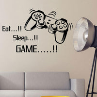 New Letter DIY Game Wall Stickers for Boys Bedroom - sparklingselections