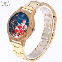 New Christmas Fashion Women Stainless Steel Watch - sparklingselections