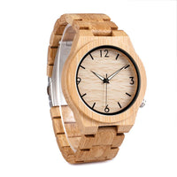 New Natural All Bamboo Wood Watches for Men - sparklingselections