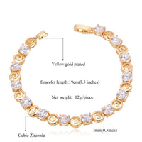 Gold Color Bracelets For Women - sparklingselections