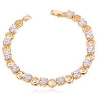 Gold Color Bracelets For Women - sparklingselections