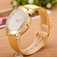 New Crystal Women Luxury Stainless Steel Watch - sparklingselections