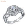 Silver Wedding Ring Classic Jewelry For Women