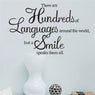 There Are Hundreds Of Languages Quotes Wall Sticker